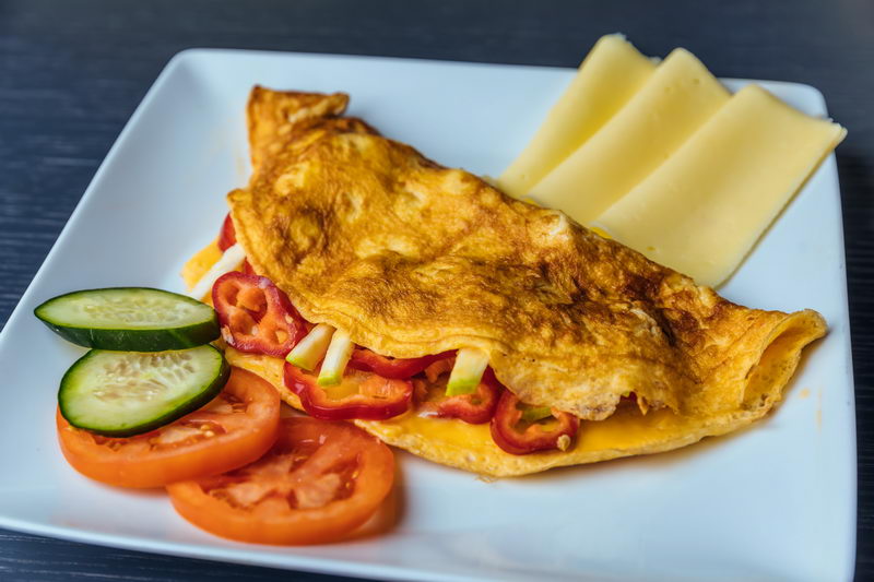  Omlet sa povrćem 